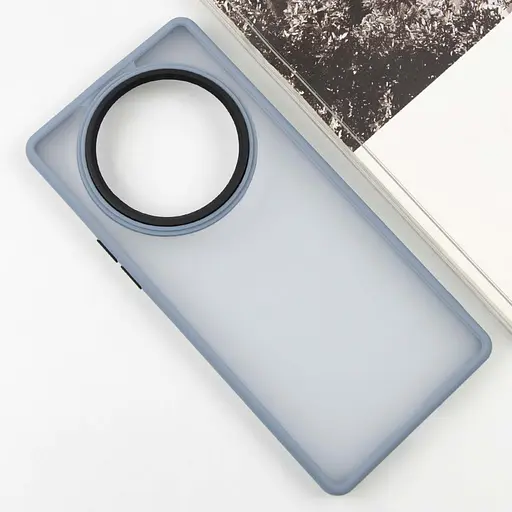 Чохол Epik TPU+PC Lyon Frosted для Xiaomi Redmi A3 Sierra Blue - фото 2