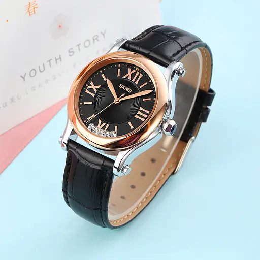 Наручний годинник жіночий 9265BKBK Чорний-Чорний Skmei acs0029824 - фото 4