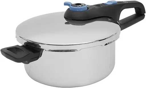 Скороварка Tefal Secure Trendy з паровим кошиком 4 л (P2580402) - фото 3