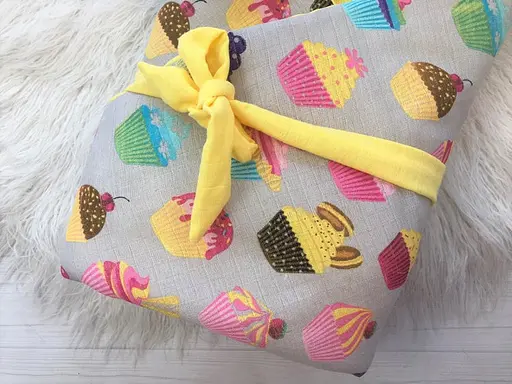Мусліновий плед-конверт Moontime "Тістечка" - фото 2