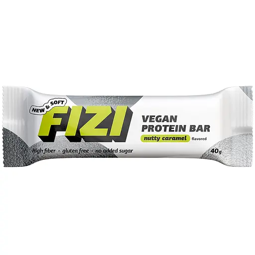 Батончик Fizi Protein Nutty Caramel протеїновий у шоколаді 40 г - фото 1
