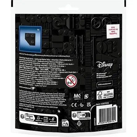 Конструктор LEGO Star Wars Мінімодель TIE Advanced 68 деталей (30727) - фото 3