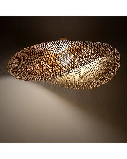 Подвесной светильник, люстра Nowodvorski 11397 Havana L E27 1x25W IP20 Бежевый - фото 4