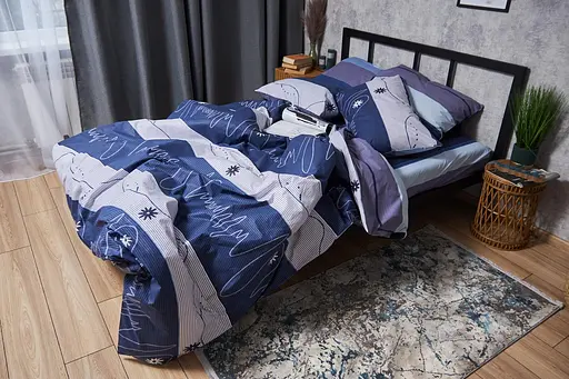 Пододеяльник Moon&Star Бязь Gold Люкс Cardio Двуспальный 175x210 см - фото 4