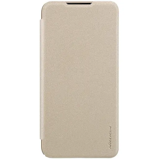 Чехол-книжка Nillkin Sparkle Leather Case Xiaomi Mi CC9 Gold - фото 1