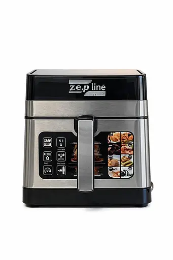 Аэрофритюрница Zepline ZP-00344 13 л 4200 Вт, мультипечь с 12 программами, цифровая аэрогриль без масла, съемная чаша - фото 1