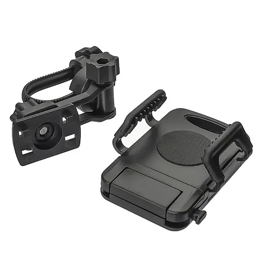 Вело-мото держатель 358 поворотный черный - фото 4