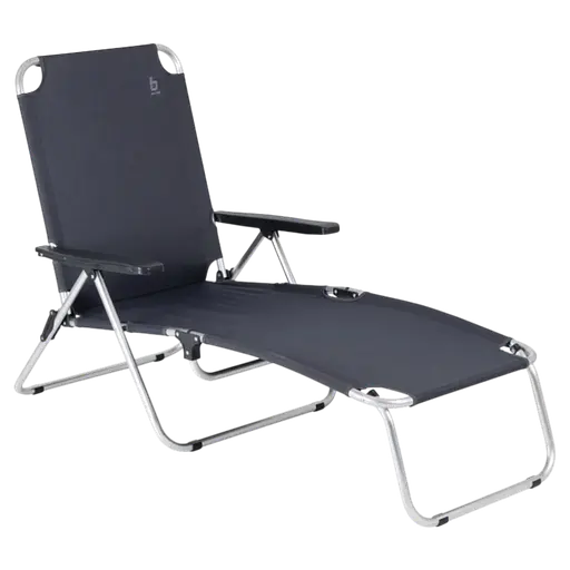 Шезлонг розкладний Bo-Camp Copa Rio Graphite (1211969) (DAS301448) - фото 1