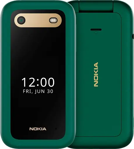 Кнопковий телефон Nokia 2660 Flip Green (UA) - фото 1
