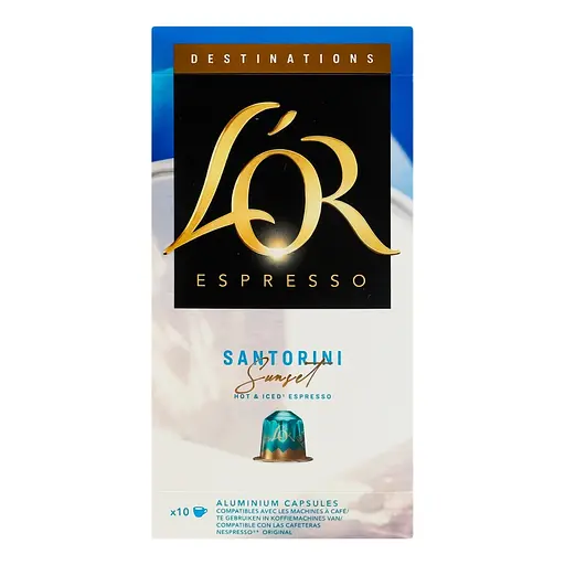Кава мелена L'OR Espresso Santorini Sunset в капсулах 10х5.2 г