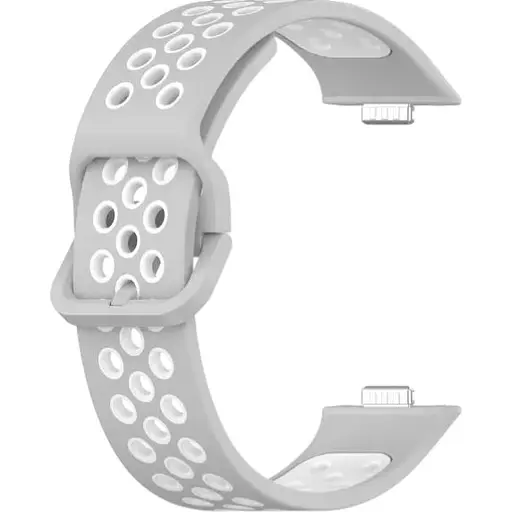 Ремешок DK CDK для Huawei Watch Fit 4 Pro Silicone Sport Band Nike (017791) (grey / white)
