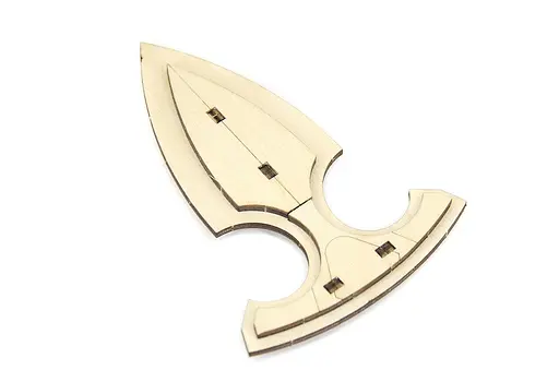 Дерев'яний конструктор "Прихований клинок" 9 деталей - фото 2