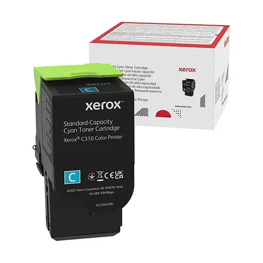 Тонер-картридж Xerox C310/C315 Cyan 5500 стор teh0015504 - фото 2