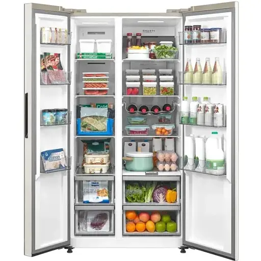 Холодильник Midea MDRS791MIE33 бежевый - фото 5