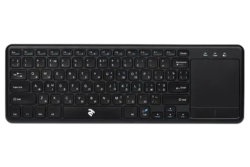 Клавіатура бездротова 2E KT100 Black (2E-KT100WB_UA)