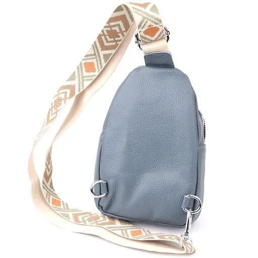 Женская сумка-слинг Vintage из натуральной кожи 15х21.5х6.5 см sum0027606 - фото 2