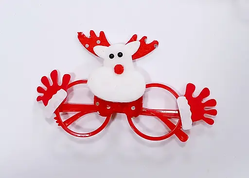 Очки новогодние CX-7 Мордашки Вид 3 - фото 1