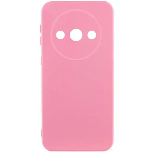 Чехол Lakshmi Silicone Cover Full Camera A для Xiaomi Redmi A3 Розовый/Pink