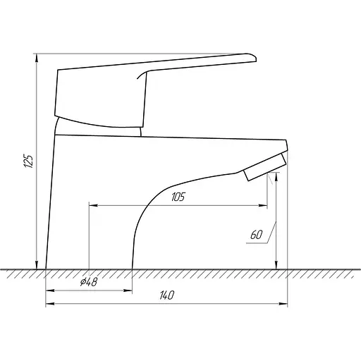 Змішувач для раковини DOMINO BLITZ DBC-101 - фото 4