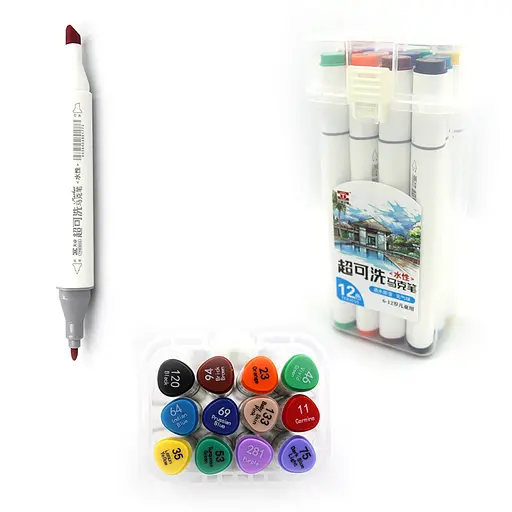 Набор скетчмаркеров, 12 шт., TY 83016-12TK