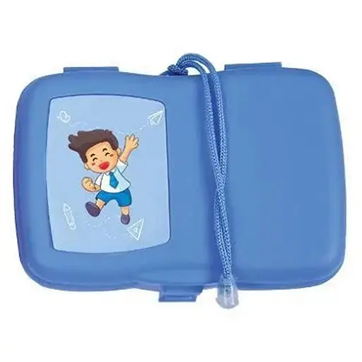 Ланч-бокс Motek пластиковый с крышкой 0,75л (LB-262) - фото 1