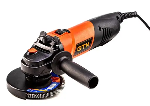 Угловая шлифмашина GTM 125 мм AG-125/1100E (F82011) - фото 1