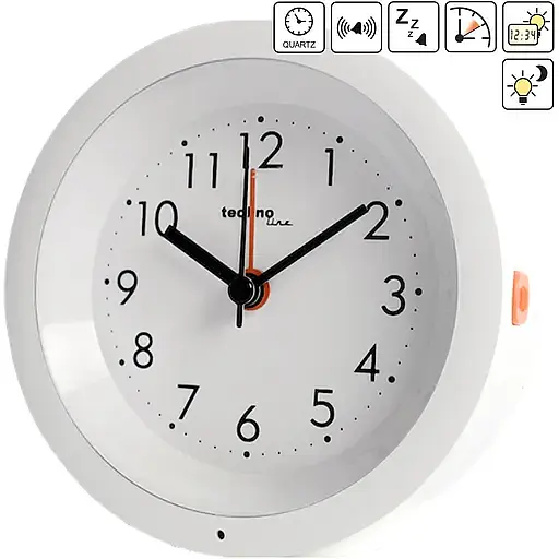 Часы настольные Technoline Modell X White (Modell X) - фото 3