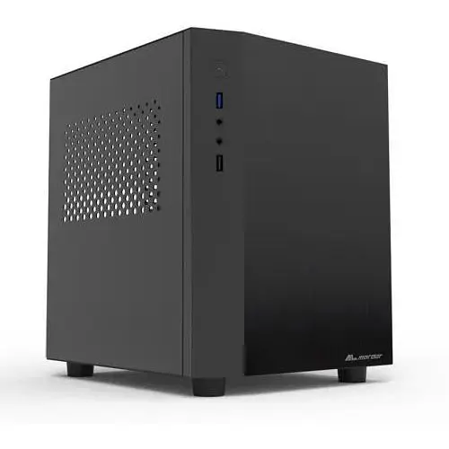 Корпус ALmordor Solar 210 SFF чорний, без БЖ, для Mini ITX, 1xUSB 2.0, 1xUSB 3.0, макс. CPU - 85 мм / VGA - 230 мм / PSU - 160 мм, - фото 1