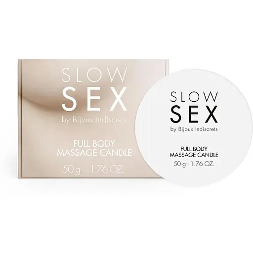 Масажна свічка Bijoux Indiscrets Slow Sex Massage Candle