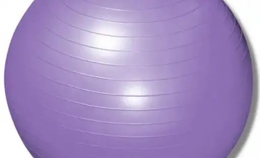 М'яч для фітнесу (фітбол) Power System PS-4011 Ø55 cm PRO Gymball Purple (PS-4011_55cm_Purple) - фото 9