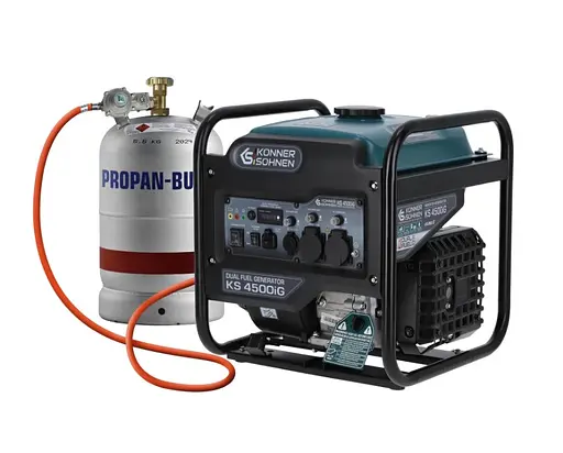 Інверторний генератор газ/бензин Konner&Sohnen 4.2/4.5 кВт KS 4500iG - фото 6