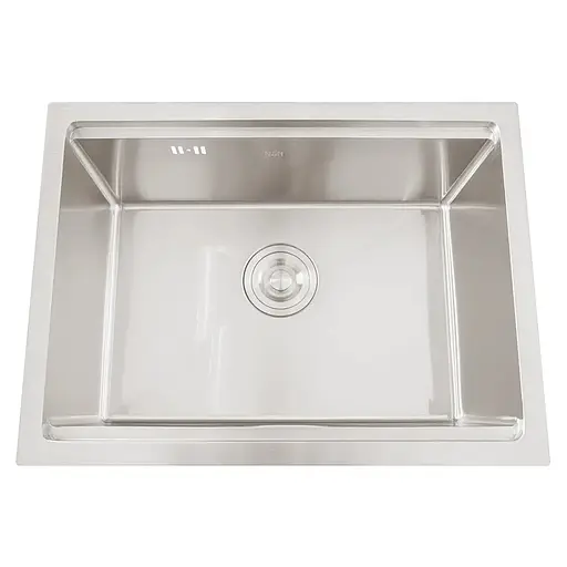 Кухонна мийка з нержавіючої сталі 1.5 мм під стільницю Nett NS-5742, Нержавіюча сталь - фото 1