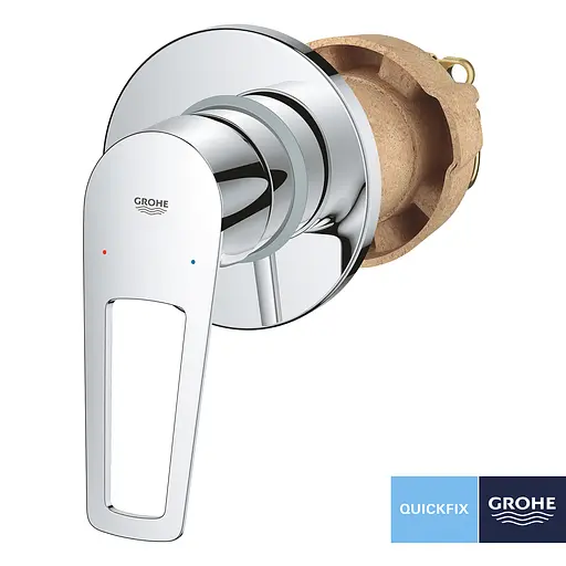 Набір гігієнічного душу прихованого монтажу Grohe QuickFix BauLoop New UA202406QF, Хром - фото 4