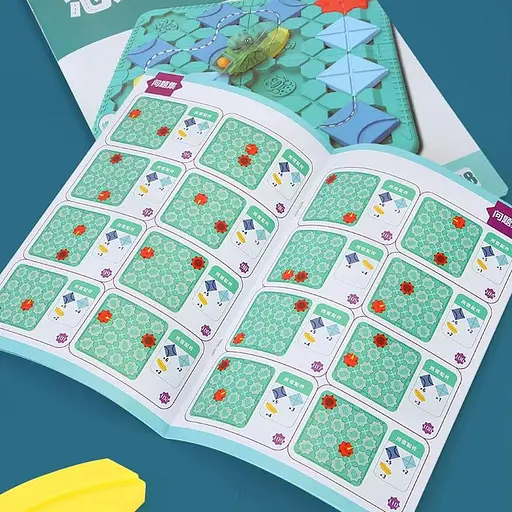 Настольная интерактивная игра Ummi BS779 Logical Road Builder Mini Green - фото 6