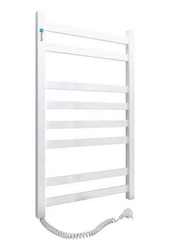 Електрична рушникосушарка Navin Авангард 480x800 ліва 12-028150-4880, Білий, Ліве - фото 2