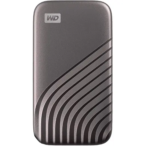 Внешний SSD накопитель Western Digital My Passport SSD Space Gray 1TB (WDBAGF0010BGY-WESN) [96636]