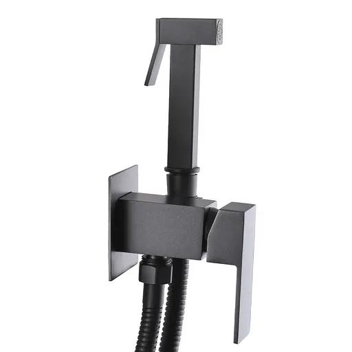 Набір гігієнічного душа прихованого монтажу Globus Lux GLM-0-106MIX-graphite, Графит - фото 5