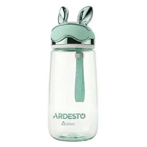 Пляшка для води Ardesto Bunny зелений 600 мл (AR2260BB) - фото 1
