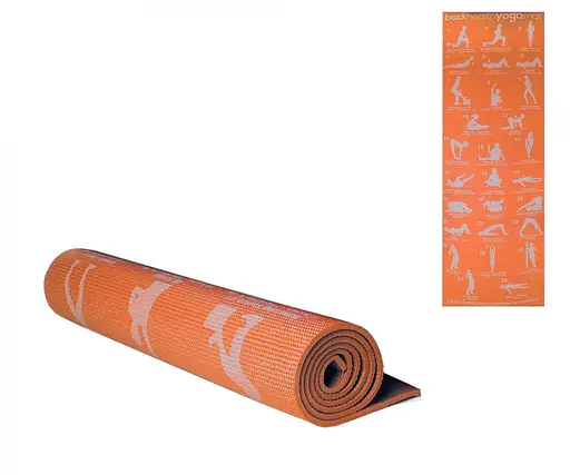 Йогамат MS1845, 173х61см Оранжевый
