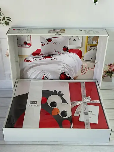 Постільна білизна Bird Ранфорс Romeo Home pbe0051248 - фото 1