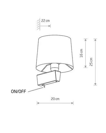 Бра Nowodvorski 8197 Chillin Black I BL/G - фото 4