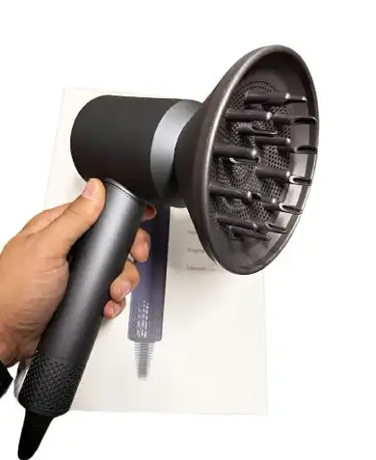 Фен з іонізацією Super Hair Dryer 5в1 безшумний з 5 насадками для укладання волосся 1600 Вт - фото 6