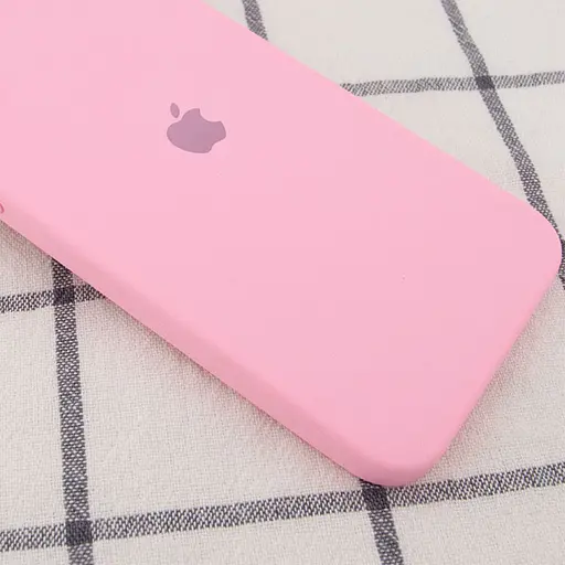 Чохол Epik Silicone Case Square Full Camera Protective AA для Apple iPhone 11 Pro Max 6.5 Рожевий/Light pink - фото 2