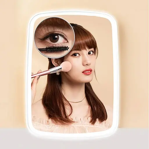 Дзеркало для макіяжу Jordan-Judy LED Makeup Mirror PRO 9.5" (NV662) - фото 5