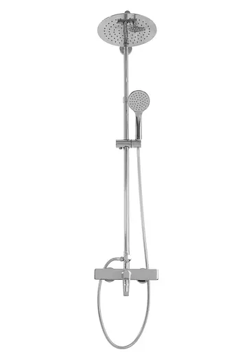 Душовя система Rea Aldi з виливом хром REA-P8801, Хром - фото 7