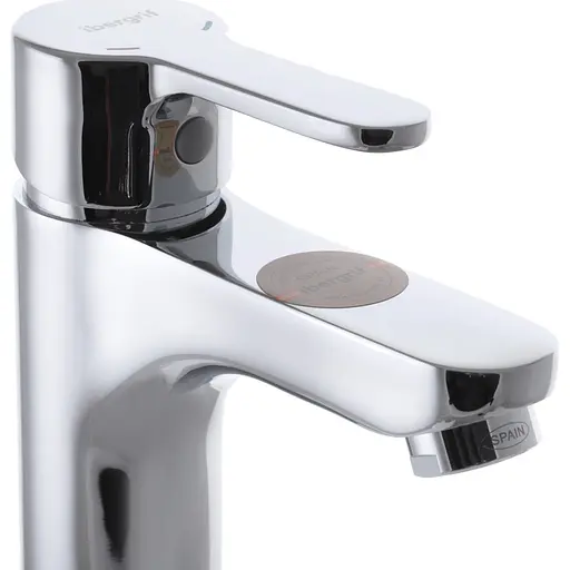 Змішувач для умивальника Ibergrif Square M11022 IB0022, Хром - фото 3