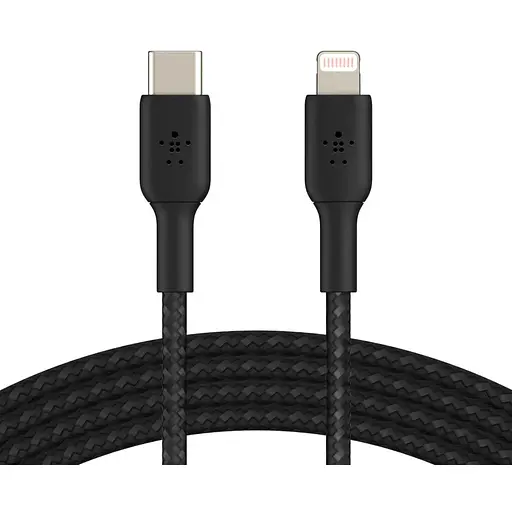 Belkin USB-С - Lightning, BRAIDED[2m, black]