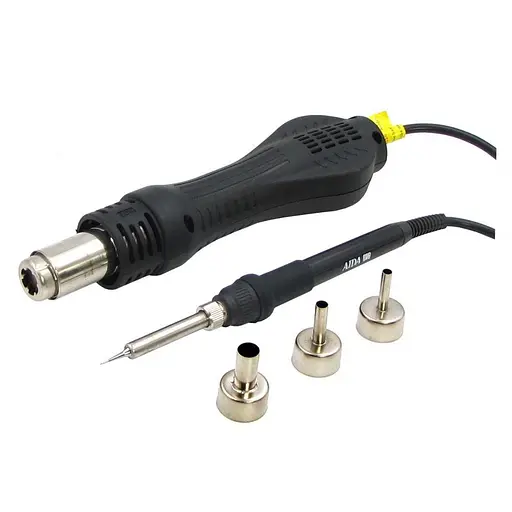 Паяльная станция Aida 858D+ бескомпрессорная, фен, паяльник - фото 4