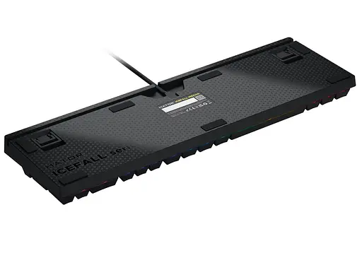 Клавиатура игровая механическая HATOR HTK-104UA USB Icefall Rainbow LED Black - фото 5