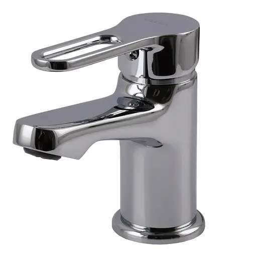 Смеситель для умывальника Globus Lux Dolly GLD-0401 хромированный для ванной комнаты стильный и удобный в использовании